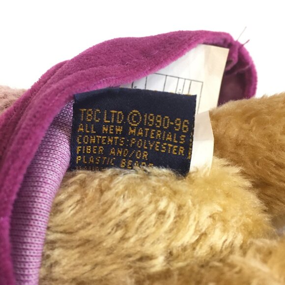 New Boyds Bears Easter Bunny Emily Rabbit Plush Stuffed Animal Pink Sweater Hat - Picture 10 of 12